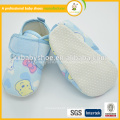 Design de dessins animés en jaune design chaussures pour bébés décontractés 2015